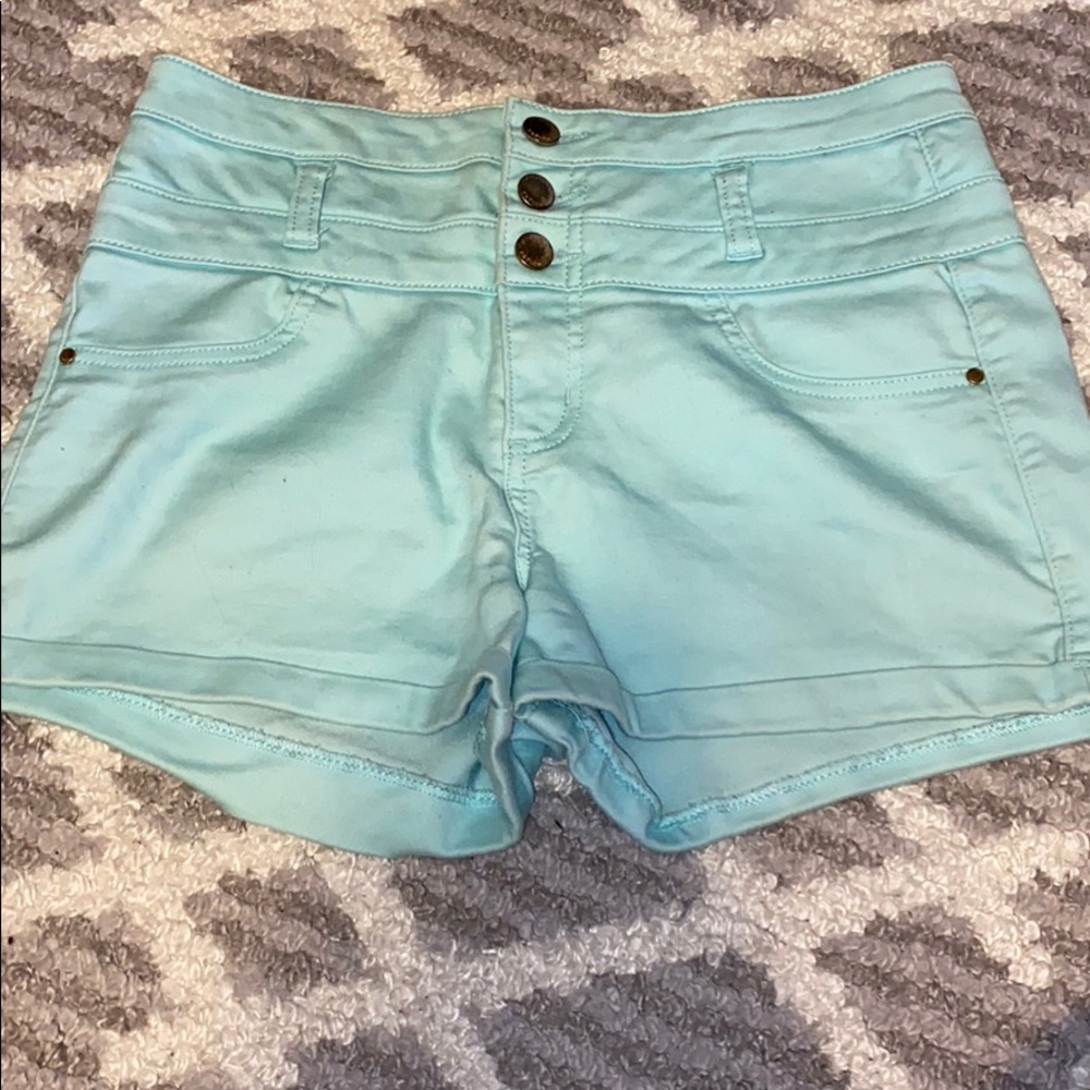 high waisted shorts